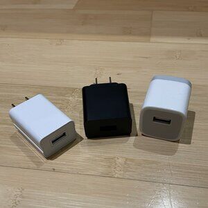 Three Brand New USB Power Adapters